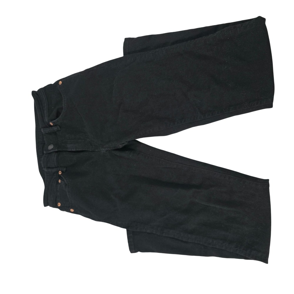 American Eagle Airflex+ Slim Straight Mens Black Jeans 30x32 14366